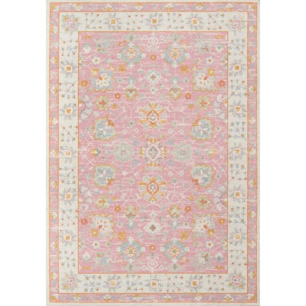 Momeni 3 ft. 3 in. x 5 ft. Anato-8 Rectangle Rug Pink ANATOANA-8PNK3350